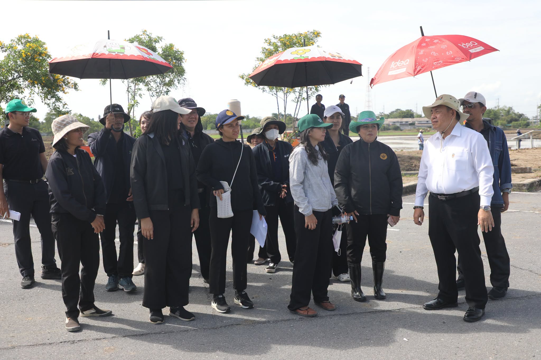 title - ส.ป.ก. ลงพื้นที่ตรวจความพร้อม เตรียมจัดงานจิตอาสาพัฒนาด้านการเกษตร ณ ศูนย์ศิลปาชีพบางไทร